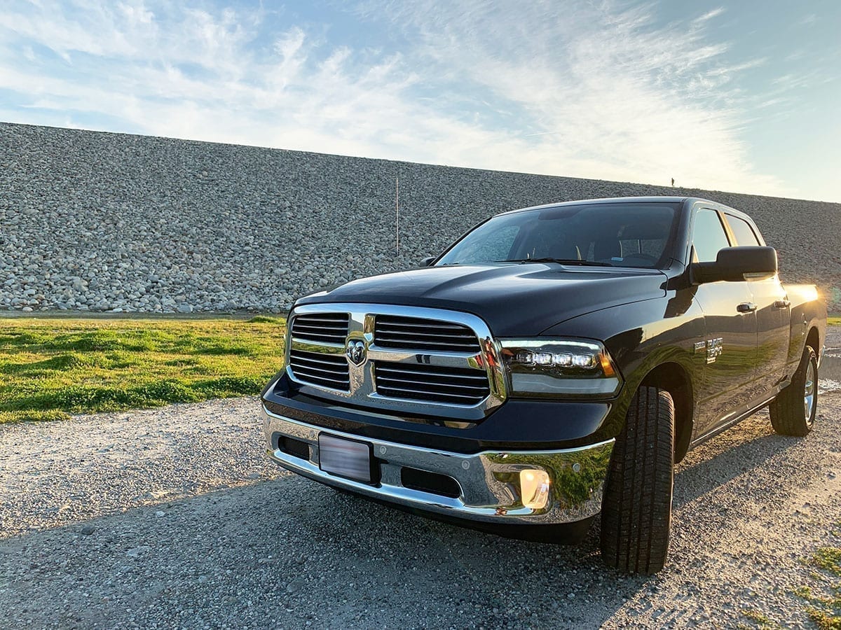 09-18 Ram Truck NOVA-Series LED Projector Headlights Jet Black - view 3