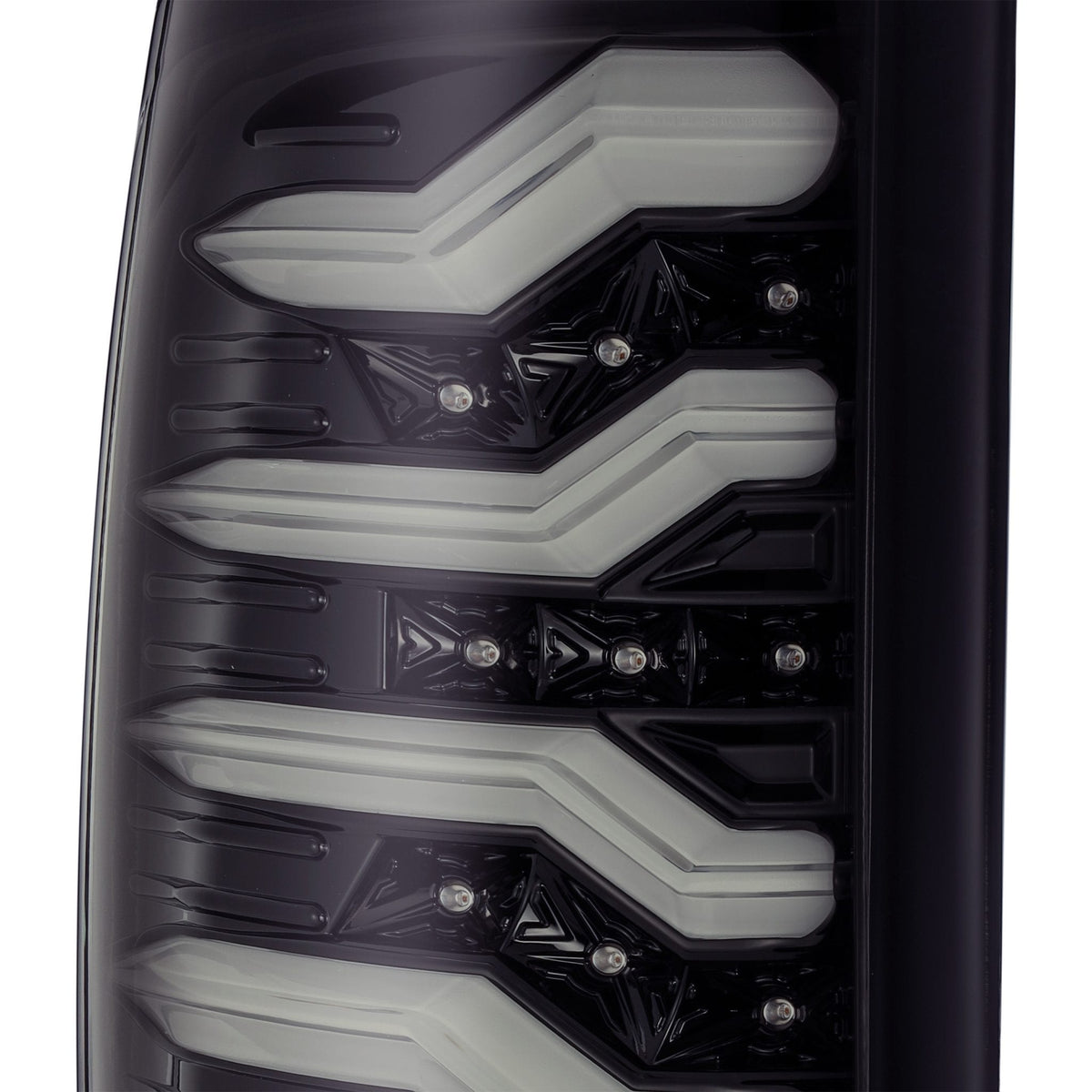 09-18 Ram Truck PRO-Series LED Tail Lights Jet Black - view 2