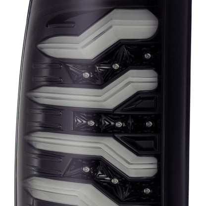 09-18 Ram Truck PRO-Series LED Tail Lights Jet Black - view 2
