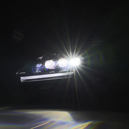 09-25 Nissan GT-R NOVA-Series LED Projector Headlights Alpha-Black - view 10