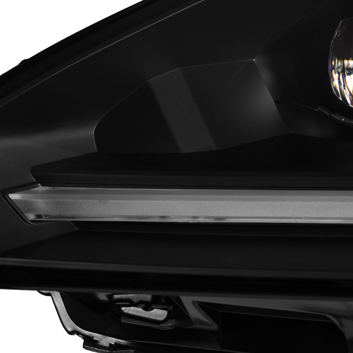 09-25 Nissan GT-R NOVA-Series LED Projector Headlights Black - view 14