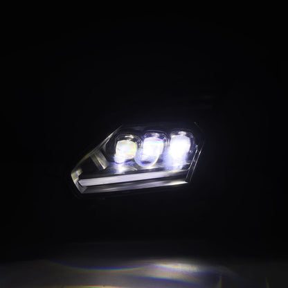 09-25 Nissan GT-R NOVA-Series LED Projector Headlights Black - view 10
