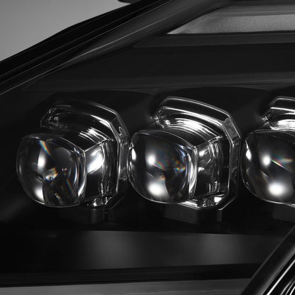 09-25 Nissan GT-R NOVA-Series LED Projector Headlights Black - view 12