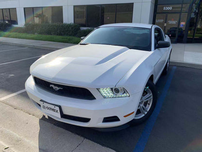 13-14 Ford Mustang LUXX-Series LED Projector Headlights Chrome - view 17