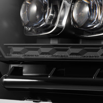 10-12 Ford Mustang MK II NOVA-Series LED Projector Headlights Black - view 11