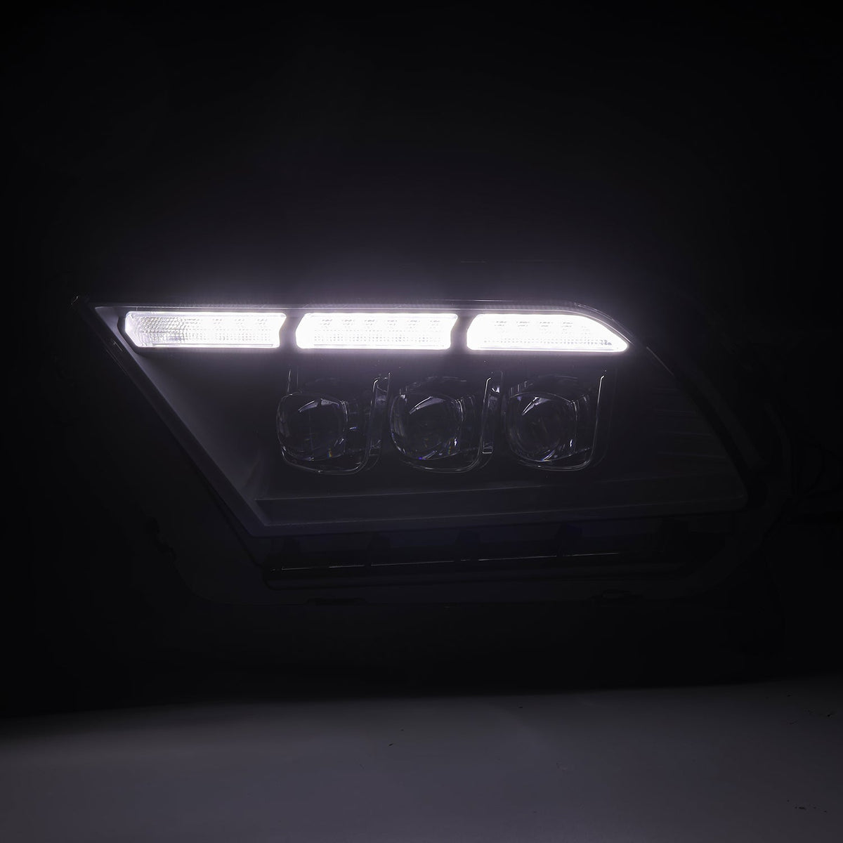10-12 Ford Mustang MK II NOVA-Series LED Projector Headlights Black - view 7
