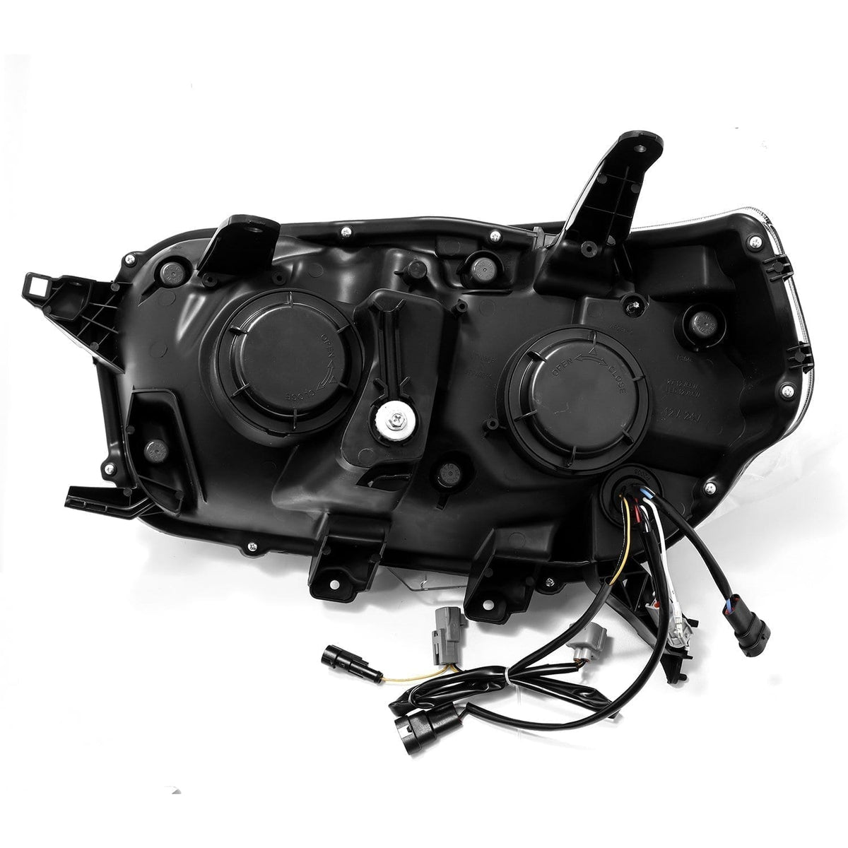 10-13 Toyota 4Runner LUXX-Series Projector Headlights Alpha-Black - view 11