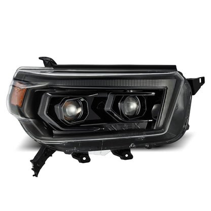 10-13 Toyota 4Runner LUXX-Series Projector Headlights Alpha-Black - view 2