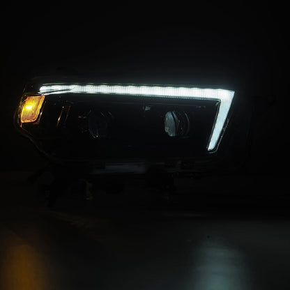 10-13 Toyota 4Runner LUXX-Series Projector Headlights Alpha-Black - view 5