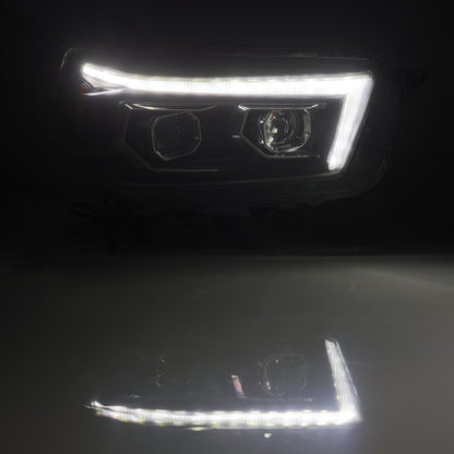 10-13 Toyota 4Runner LUXX-Series Projector Headlights Black - view 8