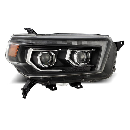 10-13 Toyota 4Runner LUXX-Series Projector Headlights Black - view 2