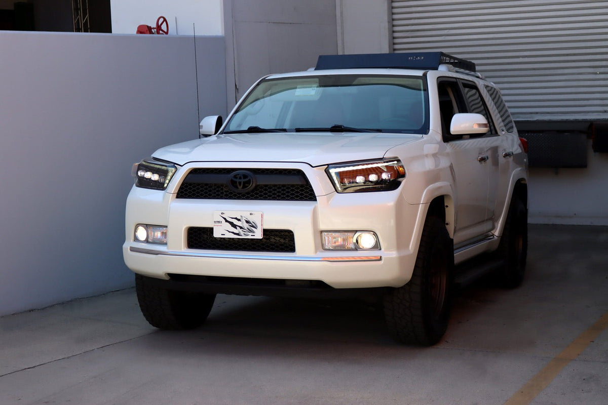 10-13 Toyota 4Runner NOVA-Series LED Projector Headlights Alpha-Black - view 2