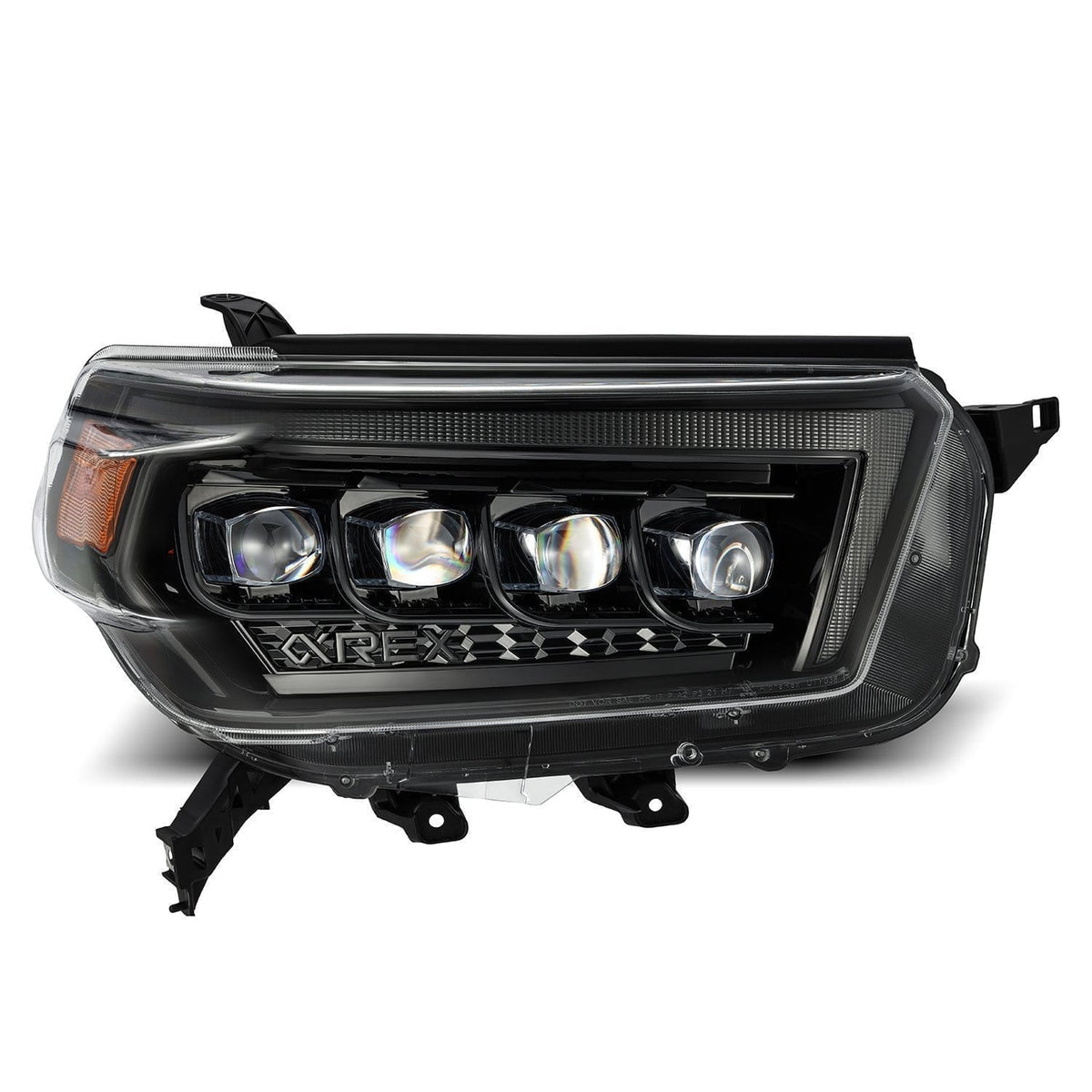 10-13 Toyota 4Runner NOVA-Series LED Projector Headlights Alpha-Black - view 9