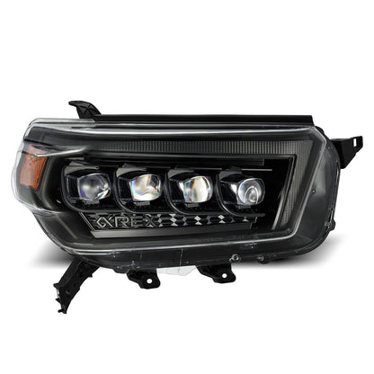 10-13 Toyota 4Runner NOVA-Series LED Projector Headlights Alpha-Black - view 9
