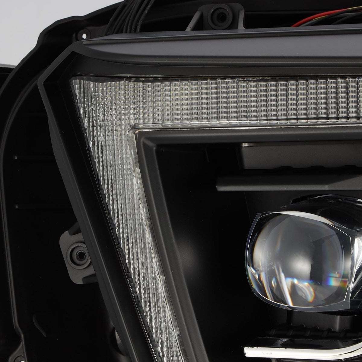 10-13 Toyota 4Runner NOVA-Series LED Projector Headlights Black - view 11