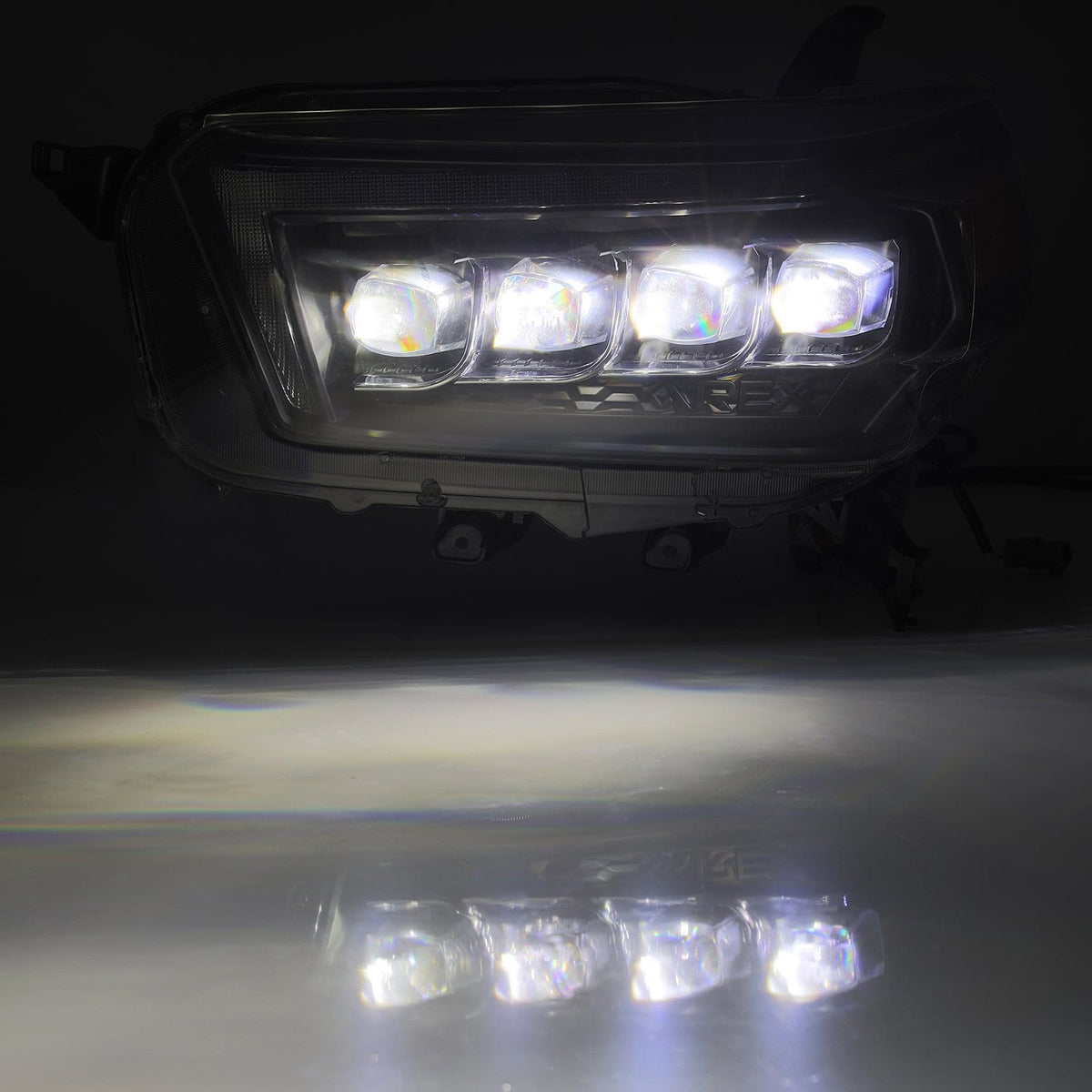 10-13 Toyota 4Runner NOVA-Series LED Projector Headlights Black - view 6