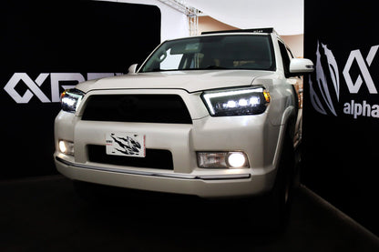10-13 Toyota 4Runner NOVA-Series LED Projector Headlights Black - view 2