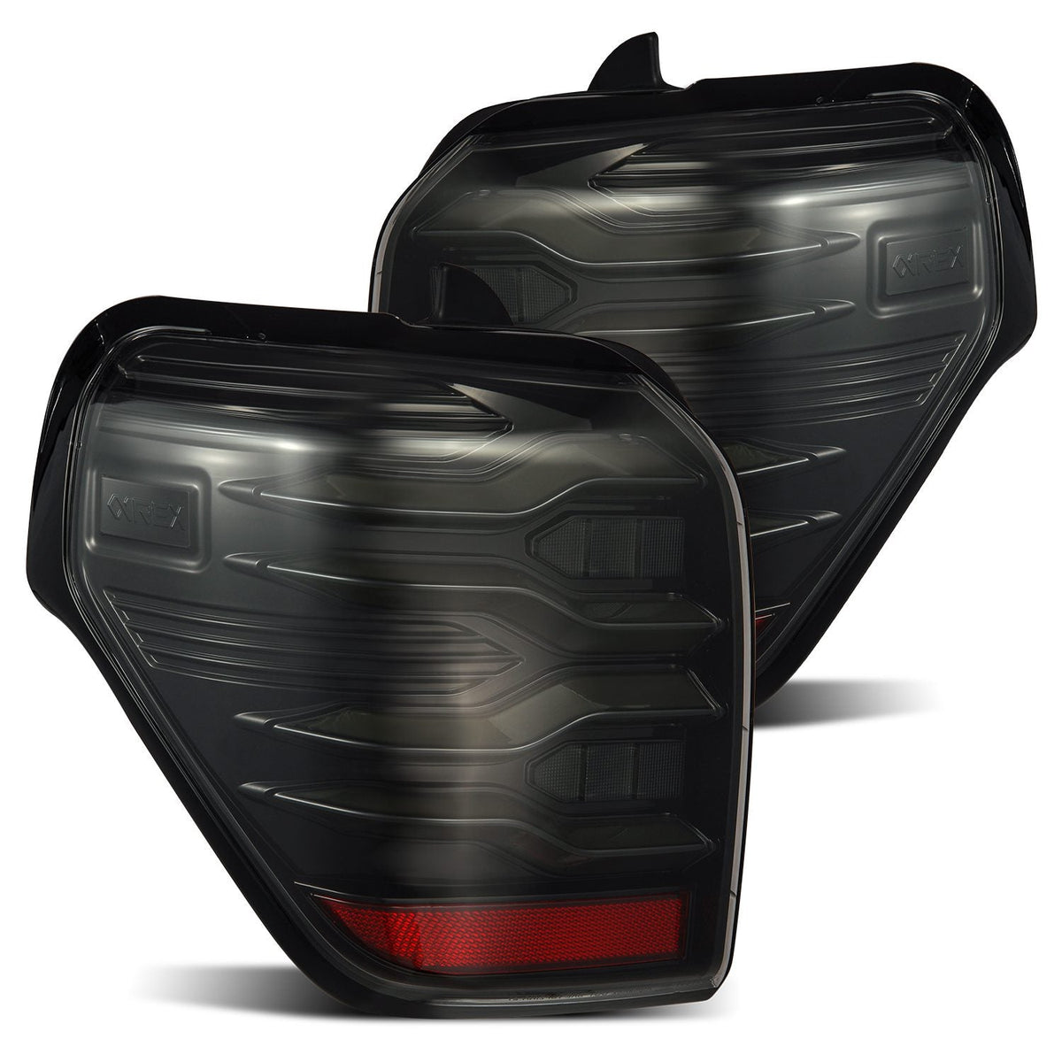 10-24 Toyota 4Runner LUXX-Series LED Tail Lights Alpha-Black - view 1