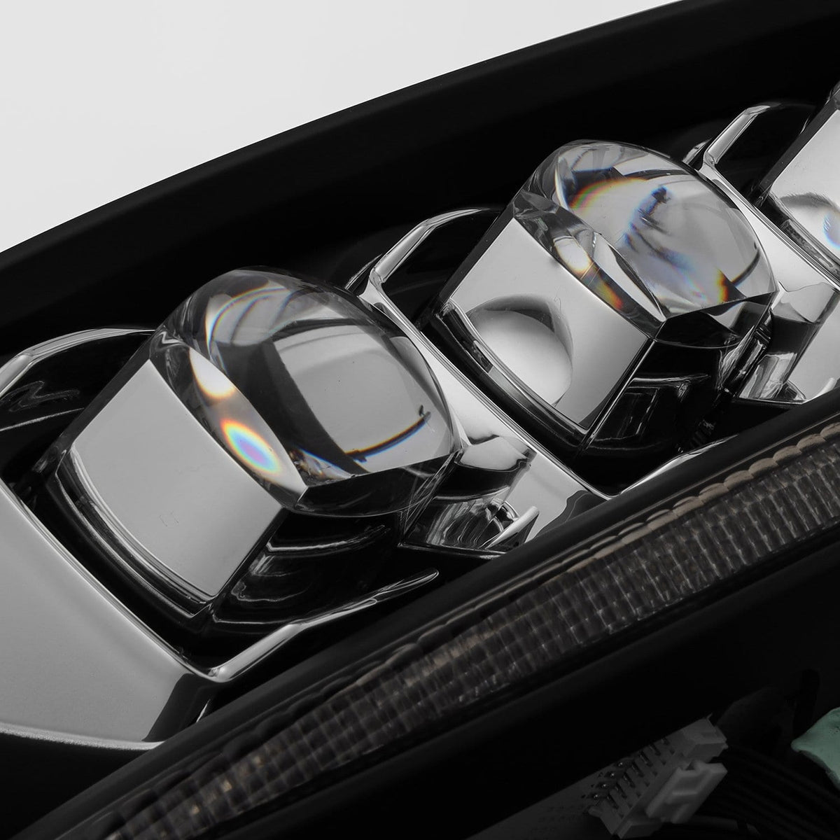 11-20 Toyota Sienna NOVA-Series LED Projector Headlights Black - view 7