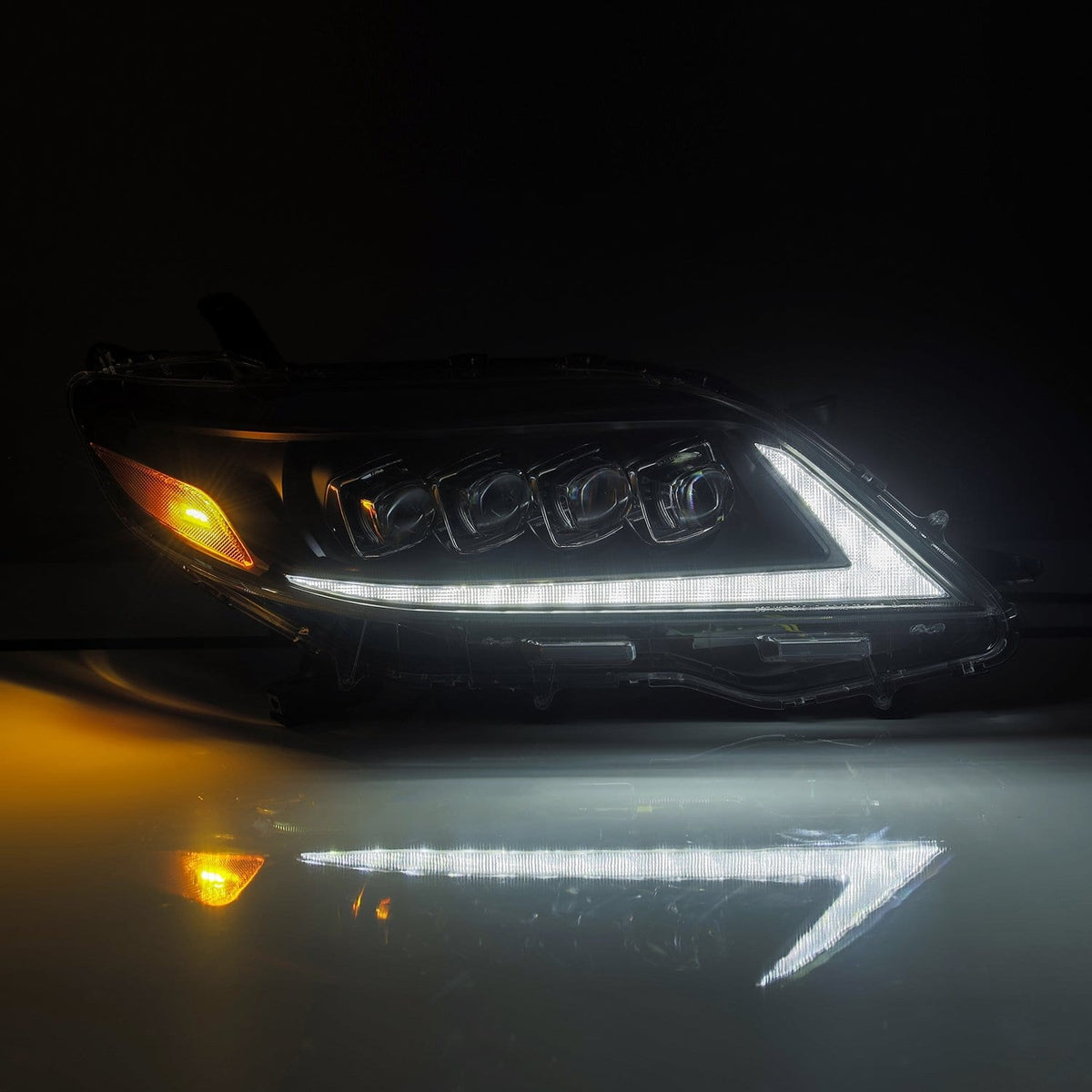 11-20 Toyota Sienna NOVA-Series LED Projector Headlights Black - view 6