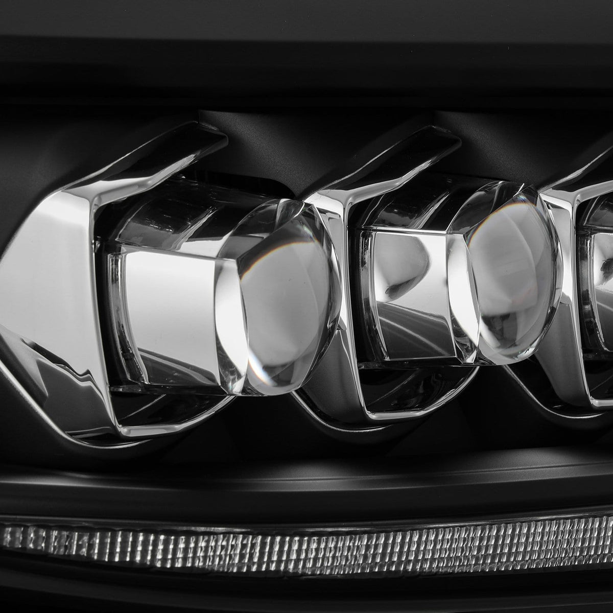 11-20 Toyota Sienna NOVA-Series LED Projector Headlights Black - view 8