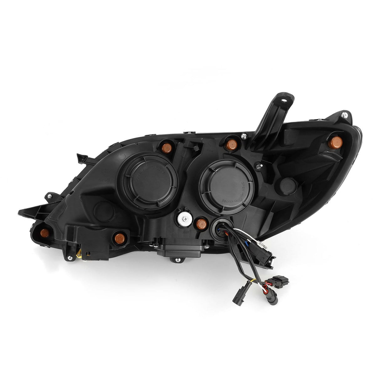 11-20 Toyota Sienna NOVA-Series LED Projector Headlights Black - view 2
