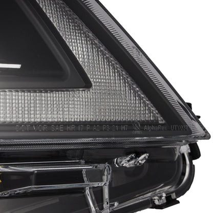 11-20 Toyota Sienna PRO-Series Halogen Projector Headlights Alpha-Black - view 9