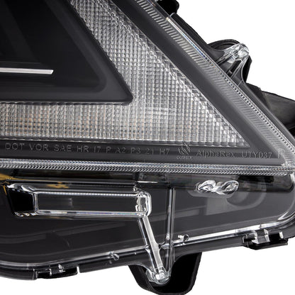 11-20 Toyota Sienna PRO-Series Halogen Projector Headlights Black - view 9