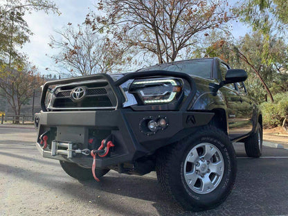 12-15 Toyota Tacoma LUXX-Series LED Projector Headlights Black - view 9