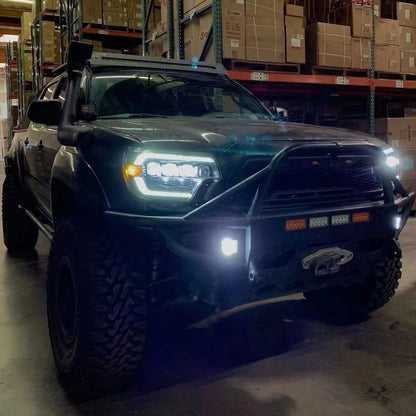 12-15 Toyota Tacoma NOVA-Series LED Projector Headlights Alpha-Black - view 12