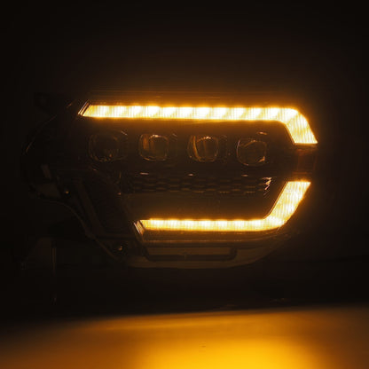 12-15 Toyota Tacoma NOVA-Series LED Projector Headlights Alpha-Black - view 5