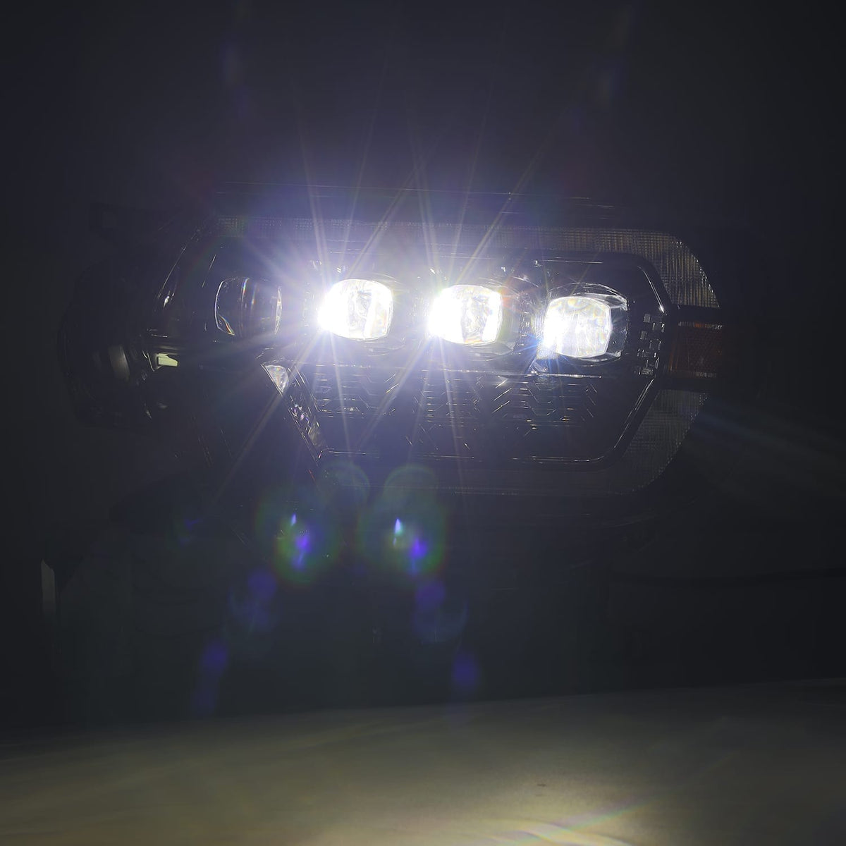 12-15 Toyota Tacoma NOVA-Series LED Projector Headlights Alpha-Black - view 6