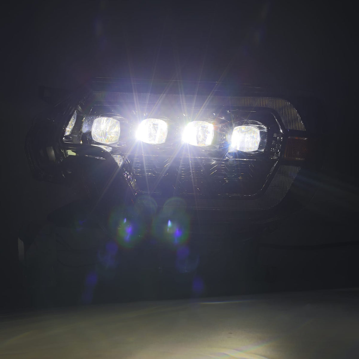 12-15 Toyota Tacoma NOVA-Series LED Projector Headlights Black - view 7