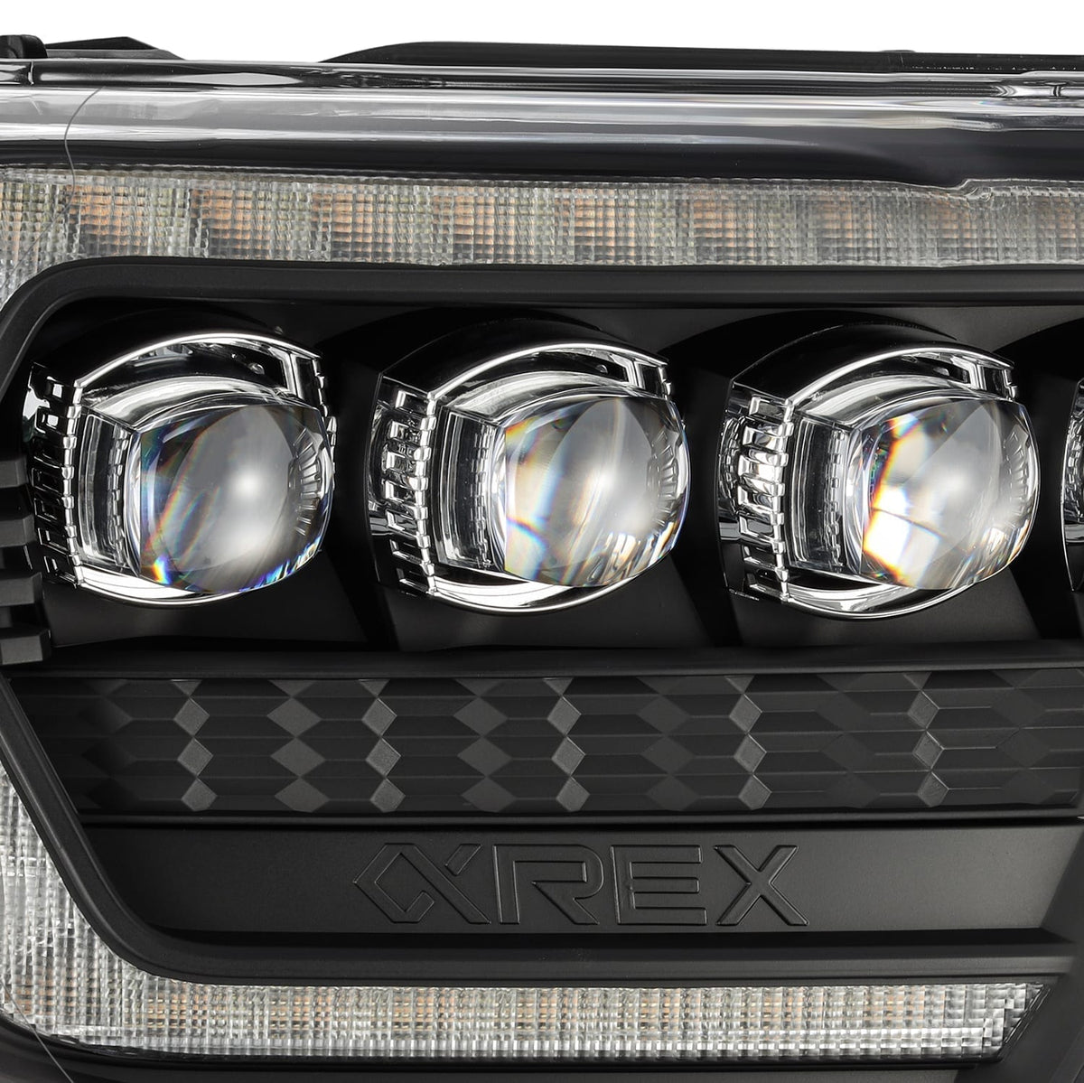 12-15 Toyota Tacoma NOVA-Series LED Projector Headlights Black - view 2