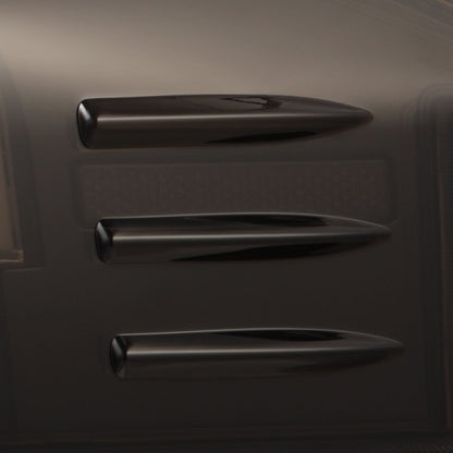 12-21 Tesla Model S LUXX-Series LED Tail Lights Black Smoke (With Black Trunk Center Piece Replacement) - view 12