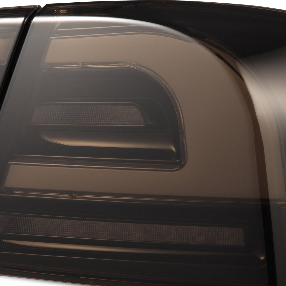 12-21 Tesla Model S LUXX-Series LED Tail Lights Black Smoke (With Black Trunk Center Piece Replacement) - view 10