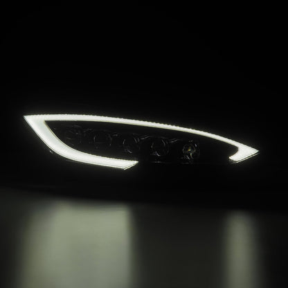 12-21 Tesla Model S NOVA-Series LED Projector Headlights Alpha-Black - view 6