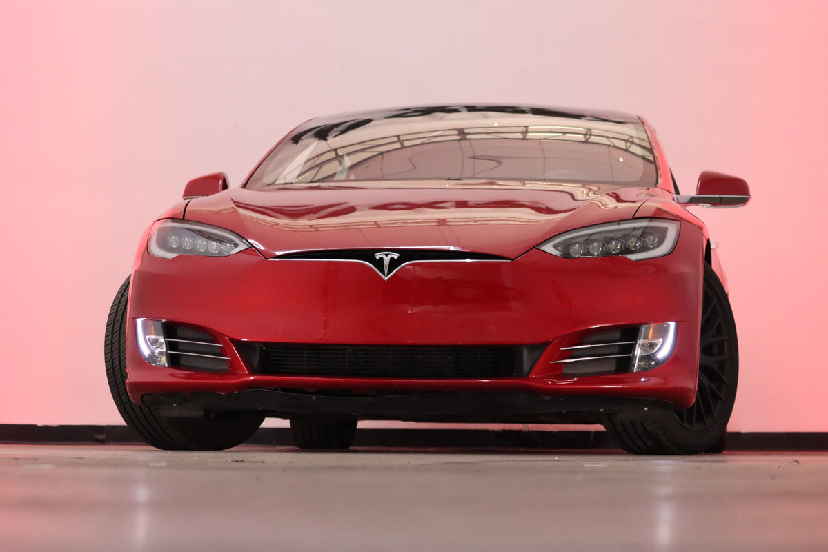 12-21 Tesla Model S NOVA-Series LED Projector Headlights Alpha-Black - view 5