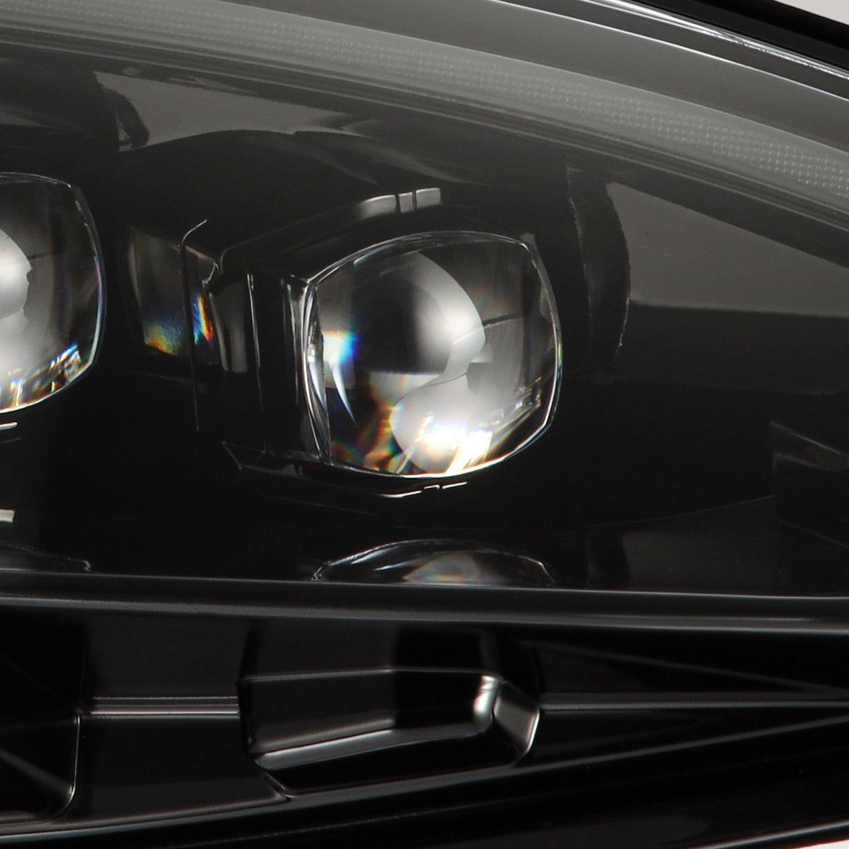 12-21 Tesla Model S NOVA-Series LED Projector Headlights Alpha-Black - view 11