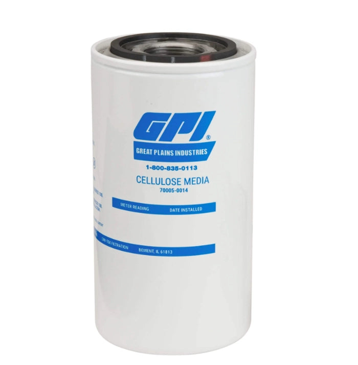 GPI #129340-07 REPLACEMENT FUEL FILTER, 10 MICRON, 25 GPM