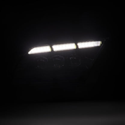 13-14 Ford Mustang MK II NOVA-Series LED Projector Headlights Black - view 7