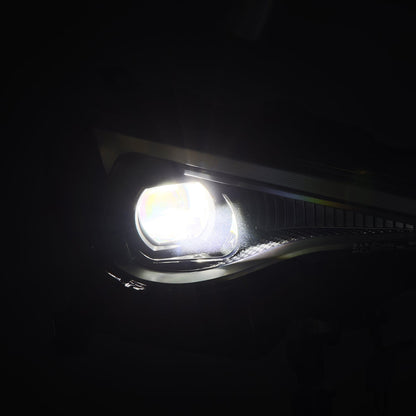 13-16 Scion FR-S / 17-20 Toyota 86 / 13-20 Subaru BRZ LUXX-Series LED Projector Headlights Alpha-Black - view 12