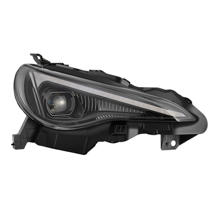 13-16 Scion FR-S / 17-20 Toyota 86 / 13-20 Subaru BRZ LUXX-Series LED Projector Headlights Alpha-Black - view 7