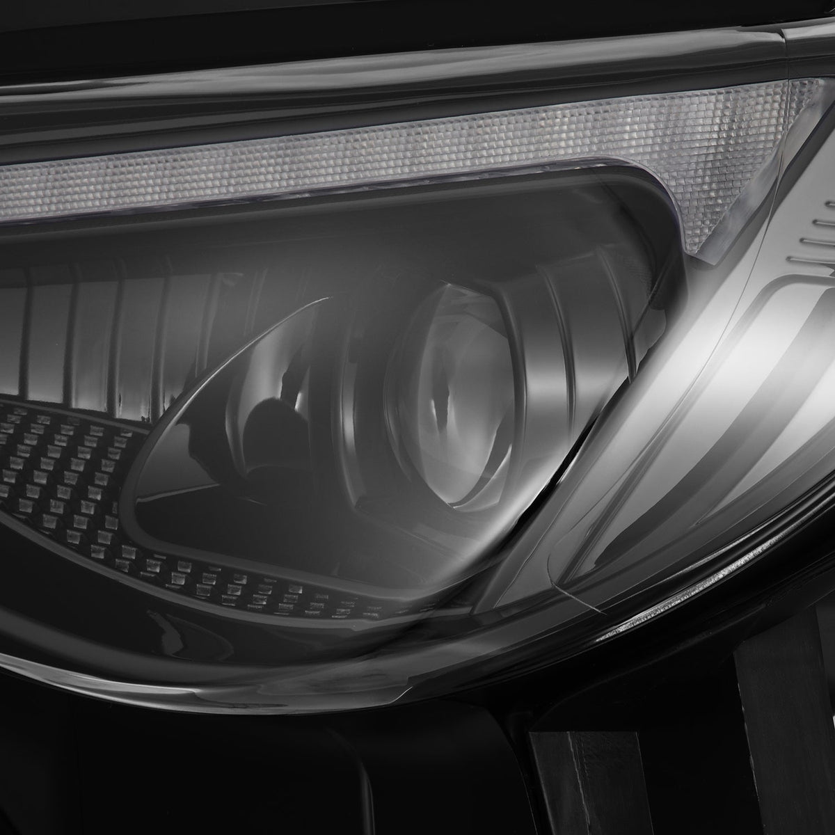 13-16 Scion FR-S / 17-20 Toyota 86 / 13-20 Subaru BRZ LUXX-Series LED Projector Headlights Alpha-Black - view 15