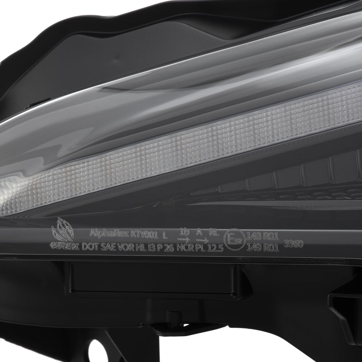 13-16 Scion FR-S / 17-20 Toyota 86 / 13-20 Subaru BRZ LUXX-Series LED Projector Headlights Alpha-Black - view 13