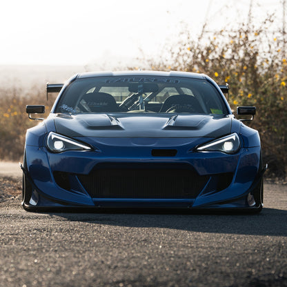 13-16 Scion FR-S / 17-20 Toyota 86 / 13-20 Subaru BRZ LUXX-Series LED Projector Headlights Black - view 2