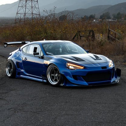 13-16 Scion FR-S / 17-20 Toyota 86 / 13-20 Subaru BRZ LUXX-Series LED Projector Headlights Black - view 6