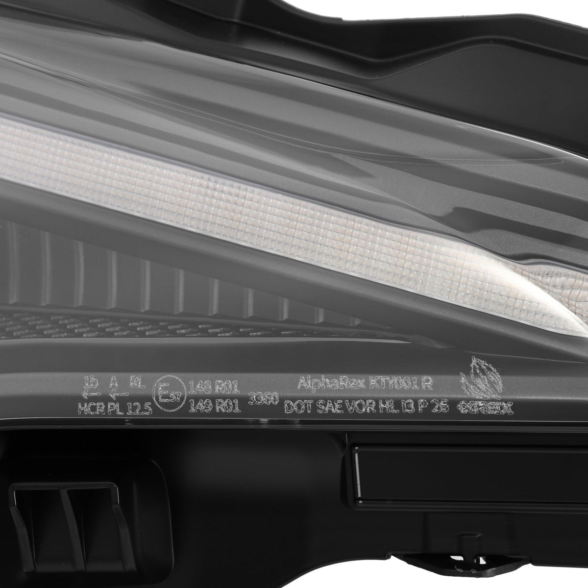 13-16 Scion FR-S / 17-20 Toyota 86 / 13-20 Subaru BRZ LUXX-Series LED Projector Headlights Black - view 13