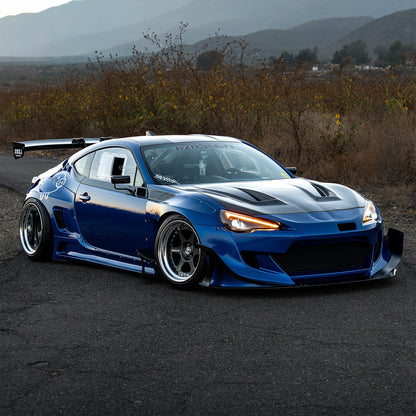 13-16 Scion FR-S / 17-20 Toyota 86 / 13-20 Subaru BRZ LUXX-Series LED Projector Headlights Alpha-Black - view 6