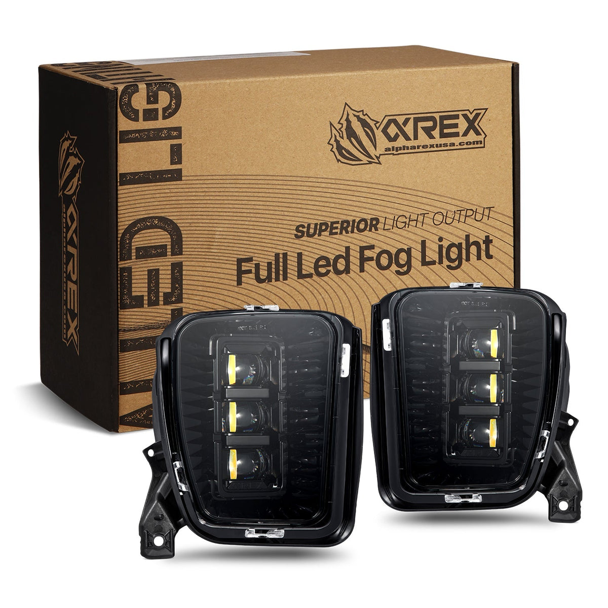 13-18 Dodge Ram 1500 / 19-24 Ram 1500 Classic DoubleTap Dual Color LED Projector Fog Lights - view 1